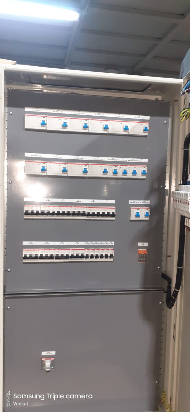 Fabrication, Modification of Power and Control panel - Image 2