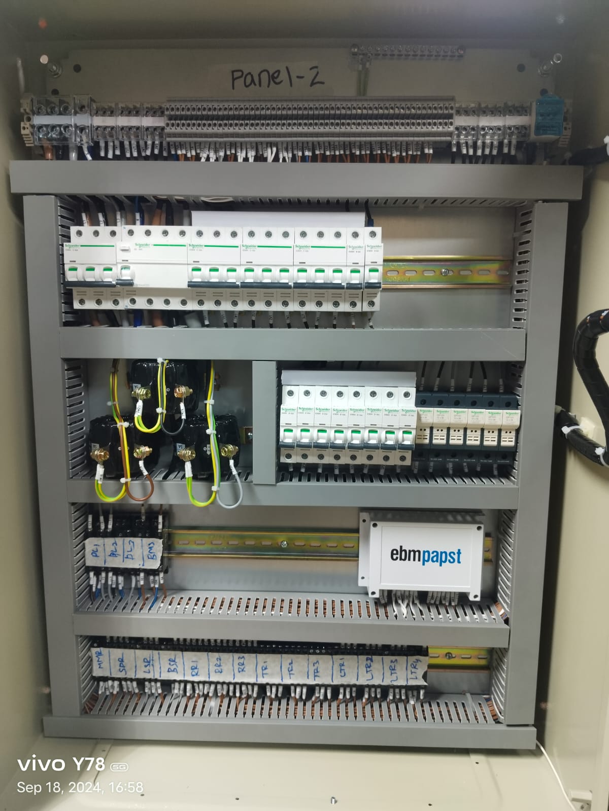 Fabrication, Modification of Power and Control panel - Image 3