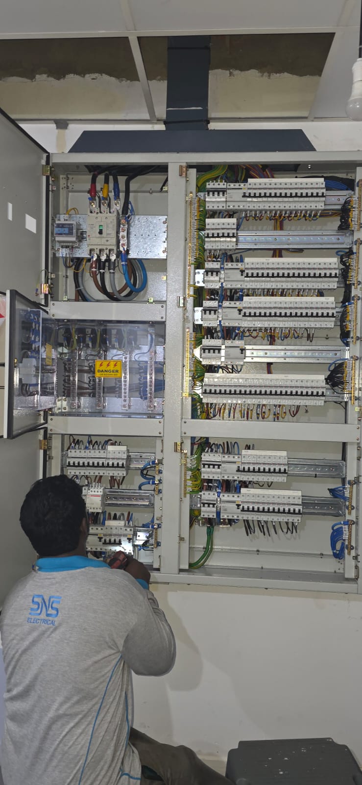 Fabrication, Modification of Power and Control panel - Image 7